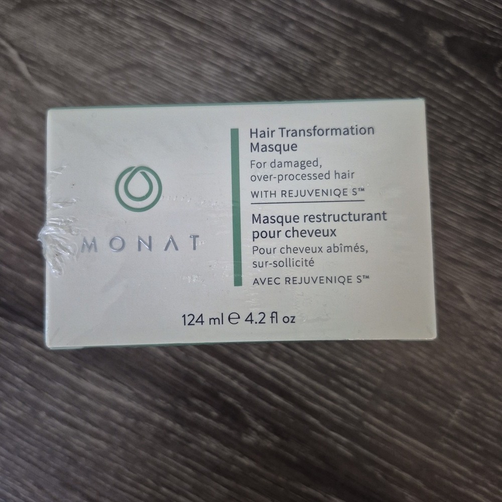 Monat Hair Transformation Masque 4.2 Fl Oz for Damaged and Over Processed Hair